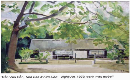 BÀI 2: TRANH MÀU NƯỚC