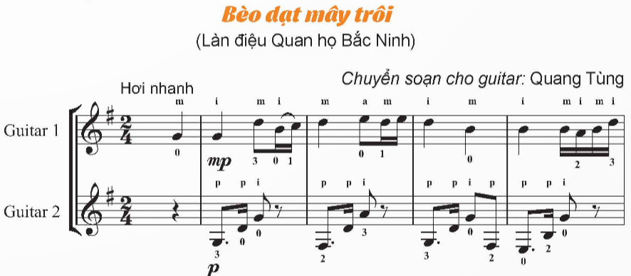 BÀI 2: THỰC HÀNH HÒA TẤU