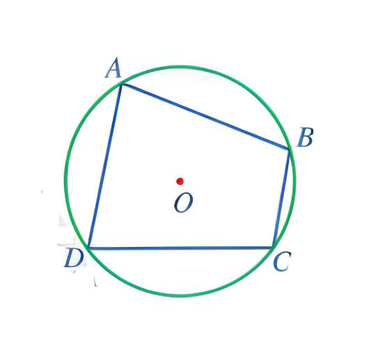 1. NHẬN BIẾT (5 CÂU)Câu 1: Em hãy nêu định nghĩa về tứ giác nội tiếp đường tròn.Trả lờiTứ giác có bốn đỉnh nằm trên một đường tròn được gọi là tứ giác nội tiếp đường tròn (hoặc đơn giản là tứ giác nội tiếp) và đường tròn được gọi là đường tròn ngoại tiếp tứ giác. Câu 2: Em hãy nêu định lí về tổng số đo hai góc đối nhau bằng 180 độ.Trả lờiĐịnh lí Trong một tứ giác nội tiếp, tổng số đo hai góc đối nhau bằng 180°. Câu 3: Đường tròn ngoại tiếp của hình vuông và hình chữ nhật có đặc điểm gì?Trả lời:Đường tròn ngoại tiếp của chúng có tâm là giao điểm của hai đường chéo và bán kính bằng một nửa độ dài đường chéo. Câu 4: Trong các tứ giác sau, tứ giác nào nội tiếp được đường tròn? Giải thích.Trả lời: Câu 5: Trong các tứ giác sau, tứ giác nào nội tiếp được đường tròn? Giải thích.Trả lời: Câu 6: Trong các đường tròn (O) sau, đường tròn nào ngoại tiếp tứ giác ABCD? Giải thích. Trả lời: 2. THÔNG HIỂU (4 CÂU)Câu 1: Trong hình vẽ dưới đây, cho a = 140 độa) Tính các góc ,  của tứ giác ABCDb) Tính  + Trả lời:a) Ta có:  (góc nội tiếp và góc ở tâm cùng chắn cung AC)   +  =  (tứ giác ABCD nội tiếp đường tròn)  +  =  =  -  = b) Tứ giác ABCD nội tiếp đường trong nên   +  =  Câu 2: Cho tứ giác ABCD nội tiếp đường tròn. Tính số đo các góc còn lại của tứ giác đó trong  trường hợp sau:   = 45 và  = 155 Trả lời:Ta có:  (tứ giác  nội tiếp đường tròn )Ta có:  (tứ giác  nội tiếp đường tròn ) Câu 3: Trong hình vẽ dưới đây, cho ADC = 40 độ, BCD = 100 độa) Tính các góc ,  của tứ giác ABCDb) Tính Trả lời: Câu 4: Cho tam giác ABC có ba góc nhọn. Vẽ các đường cao BD và CE của tam giác ABC . Gọi H là giao điểm của BD và CE. Chứng minh ADHE là tứ giác nội tiếpTrả lời: 3. VẬN DỤNG (2 CÂU)Câu 1: Cho nửa đường tròn đường kính AD. Lấy điểm B thuộc nửa đường tròn (B khác A và D), trên cung BD lấy điểm C (C khác B và D). Hai dây AC, BD cắt nhau tại điểm E. Kẻ đoạn thẳng EF vuông góc với AD (F∈ AD):a) Chứng minh tứ giác ABEF nội tiếp b) Chứng minh AE.AC = AF.AD.Trả lời:Ta có hình vẽ:a) Chứng minh tứ giác ABEF nội tiếpB thuộc (O) ⇒   = 90° (góc nội tiếp chắn nửa đường tròn ) ⇒  = 90°  EFAD (gt) ⇒  = 90° Xét tứ giác ABEF có  mà 2 góc này đối nhau⇒ABEF là tứ giác nội tiếpb) Chứng minh AE.AC = AF.AD : Có C ∈ (O) ⇒ = 90° (góc nội tiếp chắn nửa đường tròn)Xét ∆AFE và ∆ACD có: chung,  ⇒ ∆AFE  ∆ACD (g . g) ⇒  AE.AC = AF.AD (đpcm). Câu 2: Cho tam giác nhọn . Đường tròn  đường kính  cắt  lần lượt tại . Đường thẳng  cắt  tại  và đường thẳng  cắt  tại .a) Chứng minh tứ giác  nội tiếp.b) Chứng minh tứ giác  nội tiếp.Trả lời:4. VẬN DỤNG CAO (2 CÂU)