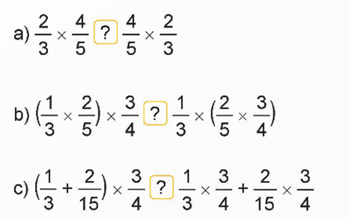 PHIẾU HỌC TẬP 1BÀI 80: PHÉP NHÂN PHÂN SỐ1. Tính rồi rút gọn các phân số sau?a,  x                 b,  x                 c,   x                d,  x ......................................................................................................................................................................................................................................................................................................................................................................................................................….2. Tính?......................................................................................................................................................................................................................................................................................................................................................................................................................…..........................................................................................................................................3. Các biểu thức nào có giá trị bằng nhau?.................................................................................................................................................................................................................................................................................................................................................................................................................................................................................................................................................................... PHIẾU HỌC TẬP 2