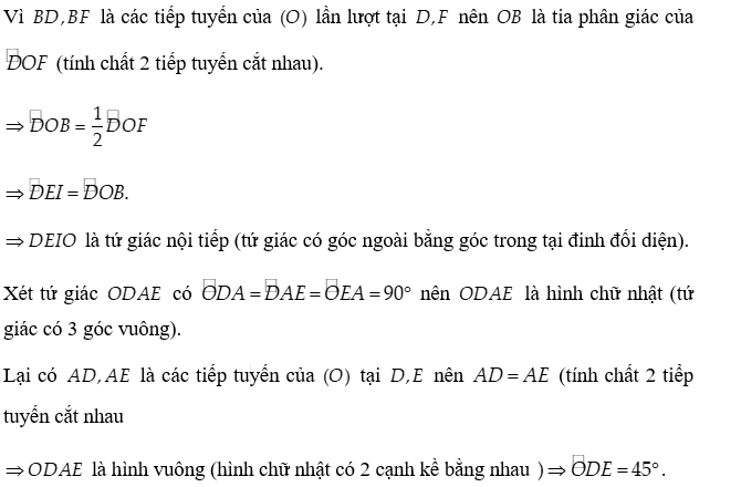 CHƯƠNG 9: TỨ GIÁC NỘI TIẾP. ĐA GIÁC ĐỀU BÀI 1: ĐƯỜNG TRÒN NGOẠI TIẾP TAM GIÁC. ĐƯỜNG TRÒN NỘI TIẾP TAM GIÁC