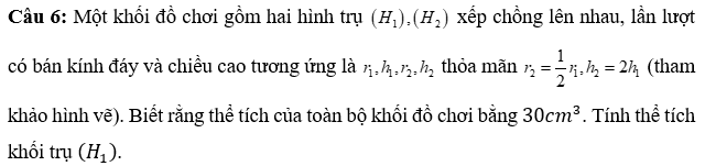 CHƯƠNG 10: CÁC HÌNH KHỐI TRONG THỰC TIỄN BÀI 1: HÌNH TRỤ