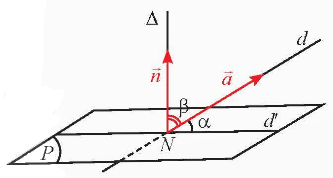 CHƯƠNG V. PHƯƠNG TRÌNH MẶT PHẲNG, ĐƯỜNG THẲNG, MẶT CẦUBÀI 2. PHƯƠNG TRÌNH ĐƯỜNG THẲNG TRONG KHÔNG GIANI. MỤC TIÊU1. Kiến thức, kĩ năng: Sau bài này học sinh sẽ:- Ôn lại và củng cố kiến thức về:Nhận biết được các phương trình tham số, chính tắc của đường thẳng.Viết được phương trình đường thẳng đi qua một điểm và biết vectơ chỉ phương.Viết được phương trình đường thẳng đi qua hai điểm.Nhận biết vị trí tương đối của hai đường thẳng.Vận dụng kiến thức về phương trình đường thẳng, vị trí tương đối về phương trình đường thẳng, vị trí tương đối giữa hai đường thẳng vào một số bài toán liên quan đến thực tiễn.2. Năng lựcNăng lực chung:Năng lực tự chủ và tự học trong tìm tòi khám phá;Năng lực giao tiếp và hợp tác trong trình bày, thảo luận và làm việc nhóm;Năng lực giải quyết vấn đề và sáng tạo trong thực hành, vận dụng.Năng lực riêng: Tư duy và lập luận toán học: So sánh, phân tích dữ liệu tìm ra mối liên hệ giữa các đối tượng đã cho và các phương pháp đã học, từ đó có thể áp dụng kiến thức đã học để nhận biết và xét tính đơn điệu của hàm số;Mô hình hóa toán học, giải quyết vấn đề toán học, giao tiếp toán học;Sử dụng công cụ, phương tiện học toán.3. Phẩm chất:Cóý thức làm việc nhóm, ý thức tìm tòi, khám phá và sáng tạo cho HS => độc lập, tự tin và tự chủ;Tích cực xây dựng bài, chủ động chiếm lĩnh kiến thức theo sự hướng dẫn của GV.II. THIẾT BỊ DẠY HỌC VÀ HỌC LIỆU- Giáo viên: Giáo án, sách giáo khoa, phiếu học tập.- Học sinh: Vở, nháp, bút.III. TIẾN TRÌNH DẠY HỌCA. KHỞI ĐỘNGa) Mục tiêu: Tạo tâm thế và định hướng chú ý cho học sinh, tạo vấn đề vào chủ đề.b) Nội dung hoạt động: HS chú ý lắng nghe và thực hiện yêu cầu.c) Sản phẩm học tập: Kết quả câu trả lời của HS.d) Tổ chức hoạt động:  - GV cho HS hoàn thành bài tập sauBài toán; Viết phương trình tham số và phương trình chính tắc (nếu có) của đường thẳng  biết rằng:a)  qua điểm  và song song với  biết .b)  đi qua điểm  và song song với đường thẳng  có phương trình .c)  đi qua trọng tâm của tam giác  và vuông góc với mặt phẳng  biết rằng .Trả lời:a)  qua điểm  và có vectơ chỉ phương  nên ta có phương trình tham số:  có phương trình chính tắc: b)  song song với  nên có vectơ chỉ phương .Vậy  có phương trình tham số là: có phương trình chính tắc: c) Ta có:  đi qua trọng tâm  của tam giác ,  lại vuông góc với  nên có vectơ chỉ phương Phương trình tham số  có phương trình chính tắc:  - GV nhận xét, dẫn dắt HS vào nội dung ôn tập bài “Phương trình đường thẳng trong không gian”.B. HỆ THỐNG LẠI KIẾN THỨCa. Mục tiêu: HS nhắc lại và hiểu được phần lý thuyết của bài. Từ đó có thể áp dụng giải toán một cách dễ dàng.b. Nội dung hoạt động: GV hướng dẫn HS nhắc lại phần kiến thức lí thuyết “Phương trình đường thẳng trong không gian”.c. Sản phẩm học tập:  Câu trả lời của HS về phương trình đường thẳng trong không gian và chuẩn kiến thức của GV.d. Tổ chức thực hiện:HOẠT ĐỘNG CỦA GV - HSDỰ KIẾN SẢN PHẨMBước 1: GV chuyển giao nhiệm vụ học tập- GV đặt câu hỏi và cùng HS nhắc lại kiến thức phần lí thuyết cần ghi nhớ trong bài “ Phương trình đường thẳng trong không gian” trước khi thực hiện các phiếu bài tập.1.Trình bày các dạng phương trình đường thẳng và cách viết phương trình đường thẳng khi đi qua hai điểm.2.Trình bày vị trí tương đối giữa hai đường thẳng, điều kiện để hai đường thẳng vuông góc.3.Trình bày công thức tính góc giữa hai đường thẳng, góc giữa đường thẳng và mặt phẳng, góc giữa hai mặt phẳng.Bước 2: Học sinh thực hiện nhiệm vụ học tập- HS tiếp nhận nhiệm vụ, ghi nhớ lại kiến thức, trả lời câu hỏi.Bước 3: Báo cáo kết quả hoạt động, thảo luậnĐại diện một số HS đứng tại chỗ trình bày kết quả.Bước 4: Đánh giá kết quả thực hiện nhiệm vụ học tập GV đưa ra nhận xét, đánh giá, chuẩn kiến thức.1. Phương trình đường thẳng trong không gianVectơ chỉ phương của đường thẳngĐịnh nghĩa: Vectơ  khác  có giá song song hoặc trùng với đường thẳng  được gọi là vectơ chỉ phương của .Chú ý: Nếu  là vectơ chỉ phương của  thì  cũng là vectơ chỉ phương của .Ví dụ 1: Trong không gian với hệ tọa độ , cho hai điểm  và . Tìm vectơ chỉ phương của đường thẳng Giải: suy ra đường thẳng  có vectơ chỉ phương .Phương trình tham số của đường thẳngTrong không gian , phương trình tham số của đường thẳng  đi qua điểm  nhận  làm vectơ chỉ phương có dạng  với  ( được gọi là tham số).Chú ý:a) Trong phương trình tham số của đường thẳng  , mỗi giá trị của tham số  xác định duy nhất một điểm  trên  và ngược lại.b) Từ nay để cho gọn, trong phương trình tham số của đường thẳng, ta không viết Ví dụ 2: Trong không gian , cho đường thẳng : . Điểm  có thuộc đường thẳng không ?Giải:Thay  vào phương trình đường thẳng  ta có:suy ra  (vô lí).Vậy  .Phương trình chính tắc của đường thẳngTrong không gian , cho đường thẳng  đi qua điểm  và có vectơ chỉ phương .Nếu  đều khác 0 thì hệ phương trình   gọi là phương trình chính tắc của đường thẳng .Ví dụ 3: Trong không gian , cho đường thẳng : . Điểm  có thuộc đường thẳng không ?Giải:Thay  vào phương trình đường thẳng  ta có: luôn đúng.Vậy .Viết phương trình tham số, phương trình chính tắc của đường thẳng đi qua hai điểmTrong không gian , đường thẳng  đi qua hai điểm phân biệt  có vectơ chỉ phương là  có phương trình:Nếu  thì  có phương trình chính tắc:Ví dụ 4: Trong không gian , đường thẳng  đi qua hai điểm phân biệt . Viết phương trình tham số, phương trình chính tắc của đường thẳng đi qua hai điểm  và .Giải:Đường thẳng đi qua hai điểm  nhận  làm vectơ chỉ phương có phương trình .Phương trình chính tắc của đường thẳng đi qua hai điểm 2. Vị trí tương đối giữa hai đường thẳng. Điều kiện để hai đường thẳng vuông gócĐiều kiện để hai đường thẳng song song hoặc trùng nhauGọi  và  lần lượt là véctơ chỉ phương của hai đường thẳng  và . Gọi  là một điểm Ta có:   khi và chỉ khi   khi và chỉ khi Chú ý: Cho đường thẳng đi qua điểm  và có vectơ chỉ phương  đường thẳng  đi qua điểm  có vectơ chỉ phương .a) Nếu ba vectơ  cùng phương thì .b) Nếu hai vectơ  cùng phương và hai vectơ  không cùng phương thì .Ví dụ 5: Trong không gian với hệ tọa độ  cho hai đường thẳng ; . Xét vị trí tương đối của hai đường thẳng đã cho.Giải: có VTCP . có VTCP .Suy ra . (1)Lấy .Thay tọa độ điểm vào phương trình đường thẳng  ta có: (vô lí).Suy ra . (2)Từ (1)(2) suy ra .Điều kiện để hai đường thẳng cắt nhau hoặc chéo nhauCho hai đường thẳng  và có phương trình lần lượt là:  và :.Gọi  và  lần lượt là vectơ chỉ phương của  và .Xét hệ phương trình ẩn  cà :và  cắt nhau khi và chỉ khi hệ trên có đúng một nghiệm. và  chéo nhau khi và chỉ khi ,  không cùng phương và hệ trên vô nghiệm.Chú ý: Để xét vị trí tương đối của  và , trước hết ta kiểm ta tính cùng phương của hai véctơ chỉ phương  và a) Nếu  và  cùng phương thì  và  song song hoặc trùng nhau.b) Nếu  và  không cùng phương thì  và  cắt nhau hoặc chéo nhau.Cho đường thẳng  đi qua điểm và có vectơ chỉ phương , đường thẳng  đi qua điểm  có vectơ chỉ phương .Trong trường hợp  và không cùng phương, nghĩalà  ta có:Nếu  thì và  cắt nhau.Nếu  thì  và  chéo nhau.Ví dụ 6: Trong không gian với hệ tọa độ  cho hai đường thẳng  và . Xét vị trí tương đối của hai đường thẳng đã cho.Giải: có VTCP . có VTCP .Lấy ; ....Suy ra  và  chéo nhau.Điều kiện để hai đường thẳng vuông gócGọi  và  lần lượt là vectơ chỉ phương của hai đường thẳng  và . khi và chỉ khi  hay .Ví dụ 7: Tìm  để hai đường thẳng sau đây vuông góc với nhau:  và :Giải:Để hai đường thẳng sau đây vuông góc với nhau thì  hay .Vậy để hai đường thẳng sau đây vuông góc với nhau thì .3. GócGóc giữa hai đường thẳng Góc giữa hai đường thẳng  và  có vectơ chỉ phương lần lượt là  và  được tính bởi công thức: Ví dụ 8: Cho hai đường thẳng  và . Tính số đo góc giữa hai đường thẳng  và .Giải: lần lượt là vectơ chỉ phương của Suy ra .Góc giữa đường thẳng và mặt phẳngGóc giữa đường thẳng  có vectơ chỉ phương  và mặt phẳng  có vectơ pháp tuyến  được tính bởi công thức:Ví dụ 9: Cho đường thẳng  và mặt phẳng . Tính góc giữa đường thẳng  và Giải: lần lượt là vectơ chỉ phương và vectơ pháp tuyến của  và Suy ra .Góc giữa hai mặt phẳngGóc giữa hai mặt phẳng  và  có vectơ pháp tuyến lần lượt là  và  được tính bởi công thức:Ví dụ 10: Cho mặt phẳng . Tính góc giữa hai mặt phẳng Giải: lần lượt là vectơ pháp tuyến của và .C. BÀI TẬP LUYỆN TẬP, VẬN DỤNGa. Mục tiêu: HS nhận biết cách giải các dạng bài tập thường gặp trong bài “ Phương trình đường thẳng trong không gian” thông qua các phiếu bài tập.b. Nội dung hoạt động: HS thảo luận nhóm, thực hiện các hoạt động cá nhân và hoạt động nhóm để hoàn thành phiếu bài tậpc. Sản phẩm học tập: Học sinh nhận biết các dạng bài liên quan đến phương trình đường thẳng trong không gian và phương pháp giải các dạng bài.d. Tổ chức thực hiện:Nhiệm vụ 1: GV phát phiếu bài tập, cho học sinh nêu cách làm, GV đưa ra phương pháp giải và cho học sinh hoàn thành bài tập theo nhóm đôi và trình bày bảng.PHIẾU BÀI TẬP SỐ 1DẠNG 1: Xét vị trí tương đối của hai đường thẳngPhương pháp giải:Cách 1:Gọi  và  lần lượt là vectơ chỉ phương của hai đường thẳng  và . Gọi  là điểm lần lượt thuộc  khi và chỉ khi   khi và chỉ khi  cắt khi và chỉ khi  và  chéo nhau khi và chỉ khi  khi và chỉ khi  . Cách 2:Cho hai đường thẳng    và :.Gọi  và  lần lượt là vectơ chỉ phương của  và .Xét hệ phương trình ẩn  cà :và  cắt nhau khi và chỉ khi hệ trên có đúng một nghiệm. và  chéo nhau khi và chỉ khi ,  không cùng phương và hệ trên vô nghiệm.Bài 1. Xét vị trí ương đối của cặp đường thẳng  và .Bài 2. Xác định vị trí tương đối của hai đường thẳng sau:và .Bài 3. Xác định vị trí tương đối của hai đường thẳng sau: và Bài 4. Xét vị trí ương đối của cặp đường thẳng  và  .- HS phân tích đề và tìm câu trả lời. - GV cho đại diện học sinh trình bày, chốt đáp án đúng và lưu ý lỗi sai.Gợi ý đáp án:DẠNG 1:Bài 1.Đường thẳng  có vectơ chỉ phương  và đi qua Đường thẳng  có vectơ chỉ phương  và đi qua ; .Vậy và cắt nhau.Bài 2.Đường thẳng có vectơ chỉ phương  và đi qua Đường thẳng  có vectơ chỉ phương  và đi qua ;.Vậy  và chéo nhau.Bài 3. Đường thẳng  có vectơ chỉ phương  và đi qua Đường thẳng  có vectơ chỉ phương  và đi qua ;.Vậy   và ’ trùng nhau.Bài 4.Đường thẳng  có vectơ chỉ phương  và đi qua Đường thẳng  có vectơ chỉ phương  và đi qua ;.Vậy   và  cắt nhau.Nhiệm vụ 2: GV phát phiếu bài tập, cho học sinh nêu cách làm, GV đưa ra phương pháp giải và cho học sinh hoàn thành bài tập cá nhân và trình bày bảng.PHIẾU BÀI TẬP SỐ 2DẠNG 2: Viết phương trình đường thẳng đi qua 1 điểm và có vecto chỉ phương Phương pháp giải: Trong không gian , nếu  đường thẳng  đi qua điểm  nhận  làm véctơ chỉ phương thì:Phương trình tham số của đường thẳng    với  ( được gọi là tham số).Phương trình chính tắc của đường thẳng  (với  đều khác 0) :  .Như vậy để xác định được phương trình đường thẳng ta cần xác định được một điểm thuộc đường thẳng và vectơ chỉ phương của đường thẳng đó.Bài 1. Trong không gian với hệ tọa độ , viết phương trình tham số, phương trình chính tắc của đường thẳng  đi qua  và nhận véctơ ) làm vectơ chỉ phương,Bài 2. Trong không gian với hệ tọa độ , cho đường thẳng  có phương trình chính tắc . Viết phương trình tham số của đường thẳng .Bài 3. Trong không gian với hệ trục tọa độ ; cho đường thẳng  đi qua  và có vectơ chỉ phương . Viết phương trình tham số của đường thẳng Bài 4. Trong không gian với hệ trục tọa độ ; cho đường thẳng  . Biết rằng đường thẳng nhận véctơ  làm vectơ chỉ phương. Viết phương trình đường thẳng  dạng chính tắc.- HS phân tích đề và tìm câu trả lời. - GV cho đại diện học sinh trình bày, chốt đáp án đúng và lưu ý lỗi sai.Gợi ý đáp án:DẠNG 2:Bài 1. Đường thẳng  đi qua  và nhận véctơ ) làm vectơ chỉ phương nên:Phương trình tham số của đường thẳng Phương trình chính tắc của đường thẳng .Bài 2.Từ phương trình chính tắc của đường thẳng ta suy ra  đi qua điểm  và vectơ chỉ phương .Phương trình tham số của của đường thẳng  là: Bài 3. Với  thì hai véctơ  và  cùng phương.Đường thẳng  đi qua  nhận  làm vectơ chỉ phương nên: :.Bài 4.Đường thẳng  đi qua  và nhận vectơ  làm vectơ chỉ phương.Mà đường thẳng cũng nhận vectơ  làm vectơ chỉ phương.Nên  và  cùng phương hay . Suy ra Đường thẳng  đi qua  nhận  làm vectơ chỉ phương có dạng chính tắc là: . Nhiệm vụ 3: GV phát phiếu bài tập, cho học sinh nêu cách làm, GV đưa ra phương pháp giải và cho học sinh hoàn thành bài tập theo nhóm đôi và trình bày bảng.DẠNG 3: Viết phương trình đường thẳng đi qua hai điểm   và  