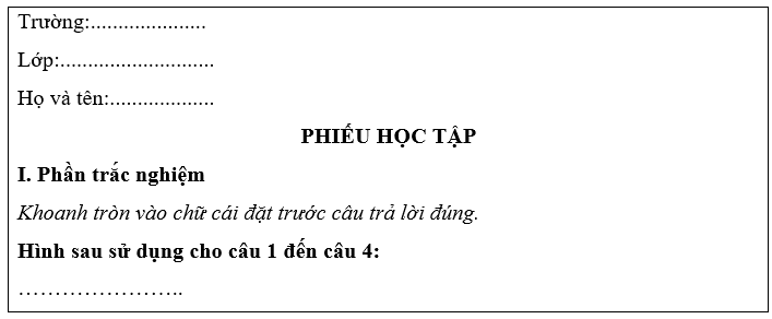 CHỦ ĐỀ 3: HÌNH HỌC VÀ ĐO LƯỜNG