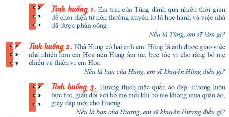 CHỦ ĐỀ 5: EM VỚI GIA ĐÌNHTUẦN 18 - TIẾT 2: GIẢI QUYẾT MỘT SỐ VẤN ĐỀ NẢY SINH TRONG GIA ĐÌNH