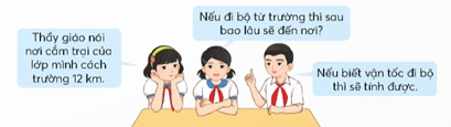 CHỦ ĐỀ 7: SỐ ĐO THỜI GIAN. VẬN TỐC, QUÃNG ĐƯỜNG, THỜI GIAN