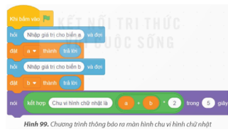 BÀI 15. SỬ DỤNG BIỂU THỨC TRONG CHƯƠNG TRÌNH