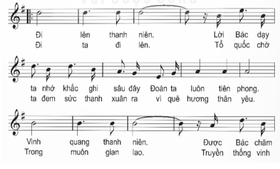 BÀI 2: HÁT: HÀNH KHÚC THANH NIÊN CỘNG SẢN HỒ CHÍ MINH