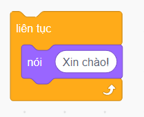 CHỦ ĐỀ F: GIẢI QUYẾT VẤN ĐỀ VỚI SỰ TRỢ GIÚP CỦA MÁY TÍNHChơi và khám phá trong môi trường lập trình trực quanBài 8: Cấu trúc lặp liên tụcA. CÂU HỎI TRẮC NGHIỆM