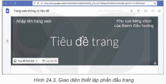 BÀI 24: XÂY DỰNG PHẦN ĐẦU TRANG WEB