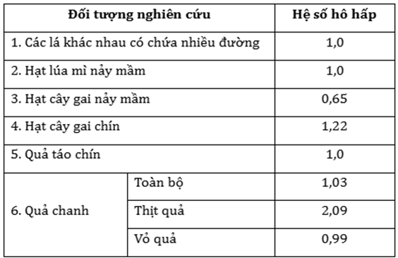 BÀI 5. HÔ HẤP Ở THỰC VẬT