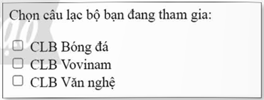 CHỦ ĐỀ F: GIẢI QUYẾT VẤN ĐỀ VỚI SỰ TRỢ GIÚP CỦA MÁY TÍNH BÀI F5: TẠO BIỂU MẪU TRONG TRANG WEB