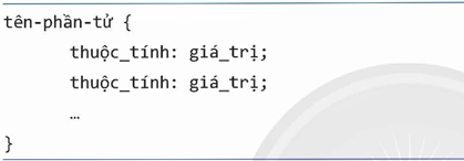 CHỦ ĐỀ F: GIẢI QUYẾT VẤN ĐỀ VỚI SỰ TRỢ GIÚP CỦA MÁY TÍNH BÀI F9: MỘT SỐ KĨ THUẬT ĐỊNH KIỂU BẰNG VÙNG CHỌN TRONG CSS