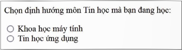 CHỦ ĐỀ F: GIẢI QUYẾT VẤN ĐỀ VỚI SỰ TRỢ GIÚP CỦA MÁY TÍNH BÀI F5: TẠO BIỂU MẪU TRONG TRANG WEB