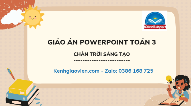 Tải giáo án ôn tập dạy thêm toán 3 chân trời sáng tạo