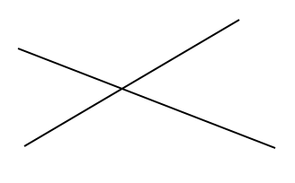 Trắc nghiệm chương VI bài 2: Hai đường thẳng cắt nhau. Hai đường thẳng song song