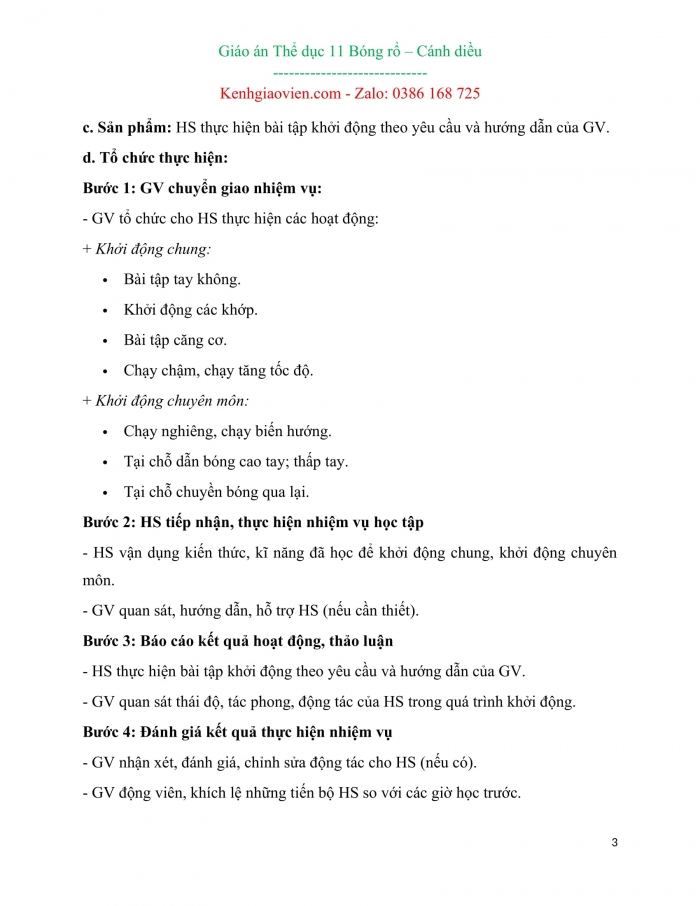 Giáo án kì 2 Thể dục 11 - Bóng rổ cánh diều