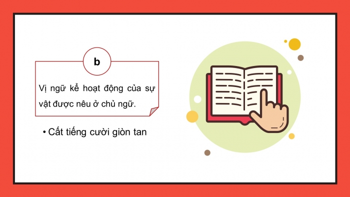 Giáo án điện tử Tiếng Việt 4 cánh diều Bài 12 Luyện từ và câu 1: Luyện tập về vị ngữ