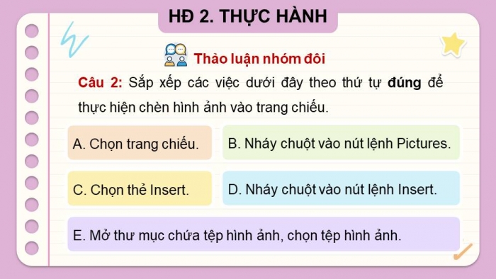 Giáo án điện tử Tin học 4 chân trời Bài 9: Bài trình chiếu của em