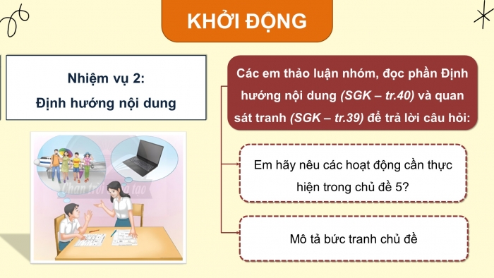 Giáo án điện tử Hoạt động trải nghiệm 11 bản 1 Chân trời Chủ đề 5: Xây dựng và thực hiện kế hoạch chi tiêu phù hợp (P1)