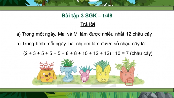 Giáo án điện tử Toán 4 kết nối Bài 52: Luyện tập chung