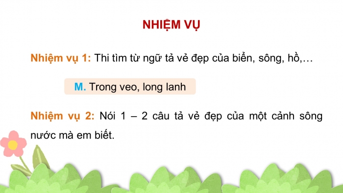 Giáo án điện tử Tiếng Việt 4 chân trời CĐ 5 Bài 7 Viết: Viết bài văn miêu tả cây cối