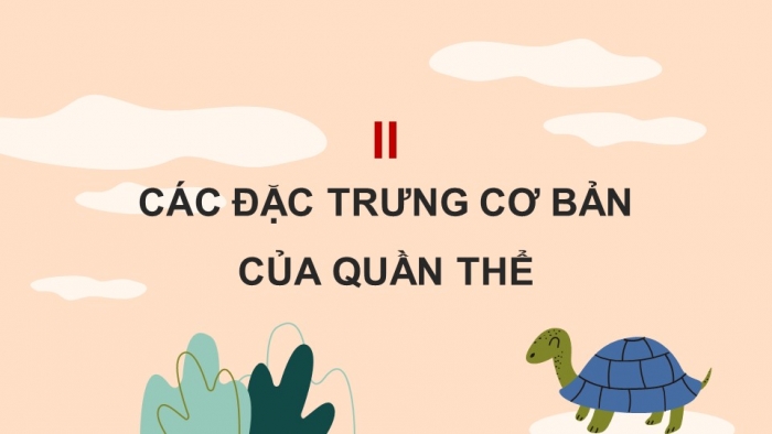 Giáo án điện tử KHTN 8 cánh diều Bài 39: Quần thể sinh vật