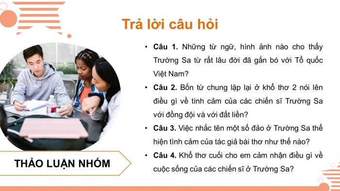 Giáo án điện tử Tiếng Việt 4 cánh diều Bài 14 Đọc 4: Trường Sa