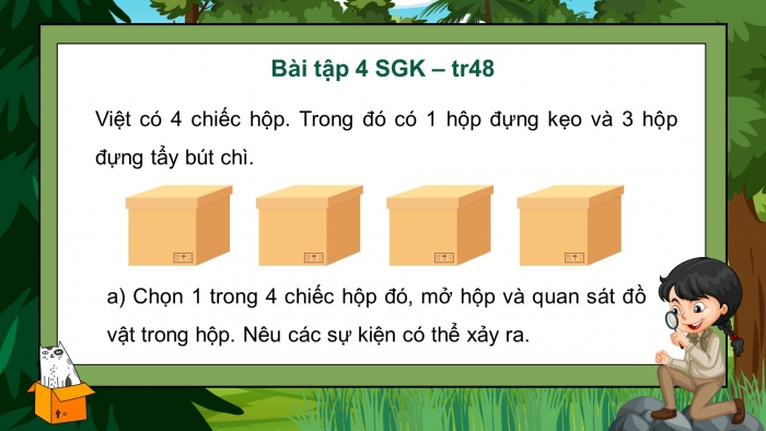 Giáo án điện tử Toán 4 kết nối Bài 52: Luyện tập chung