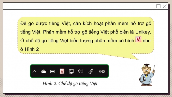 Giáo án điện tử Tin học 4 cánh diều Chủ đề E2 Bài 2: Soạn thảo văn bản tiếng Việt và lưu tệp với tên mới