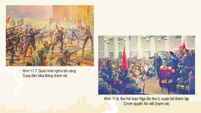 Giáo án điện tử Lịch sử 8 cánh diều Bài 11: Chiến tranh thế giới thứ nhất (1914 - 1918) và cách mạng tháng Mười Nga năm 1917 (Phần 2)