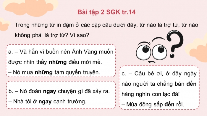 Giáo án điện tử Ngữ văn 8 kết nối Bài 6 : Thực hành tiếng Việt trang 14