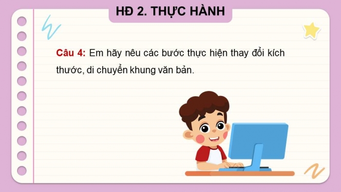 Giáo án điện tử Tin học 4 chân trời Bài 9: Bài trình chiếu của em