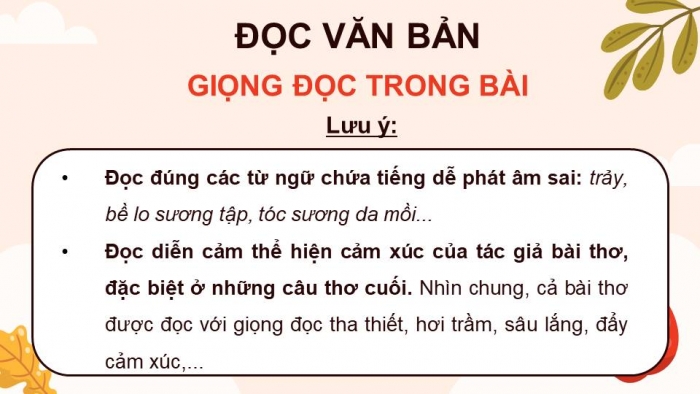 Giáo án điện tử Tiếng Việt 4 kết nối Bài 4 Đọc: Quả ngọt cuối mùa