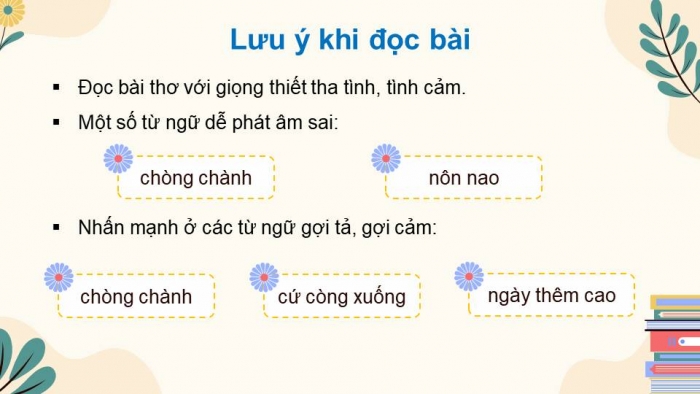 Giáo án điện tử Tiếng Việt 4 kết nối Bài 14 Đọc: Trong lời mẹ hát