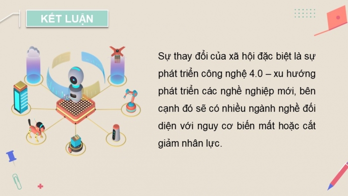 Giáo án điện tử HĐTN 11 kết nối Chủ đề 8: Các nhóm nghề cơ bản và yêu cầu của thị trường lao động - Hoạt động 4