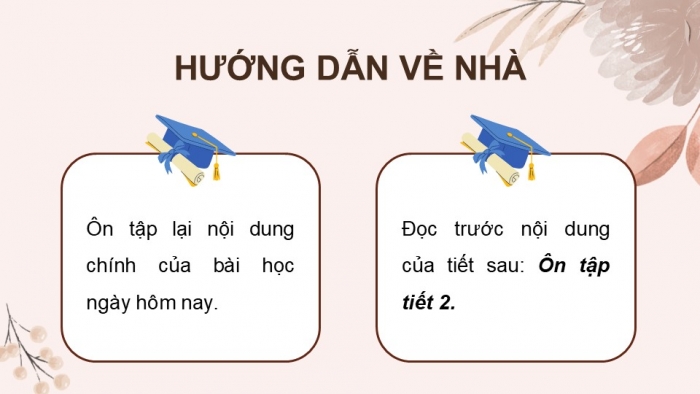 Giáo án điện tử Tiếng Việt 4 chân trời: Ôn tập giữa kì 2