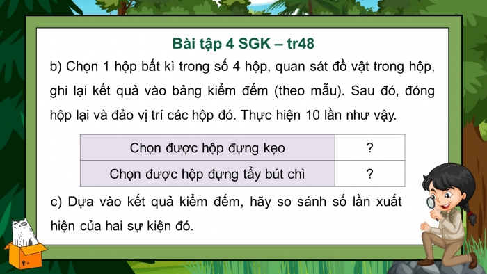 Giáo án điện tử Toán 4 kết nối Bài 52: Luyện tập chung