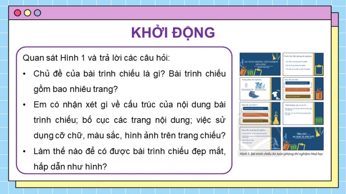 Giáo án điện tử Tin học 8 chân trời Bài 11a: Sử dụng bản mẫu