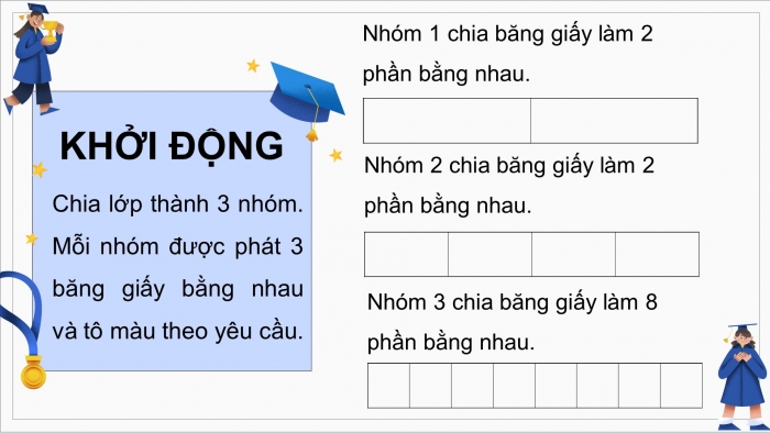 Giáo án điện tử Toán 4 cánh diều Bài 57: Phân số bằng nhau