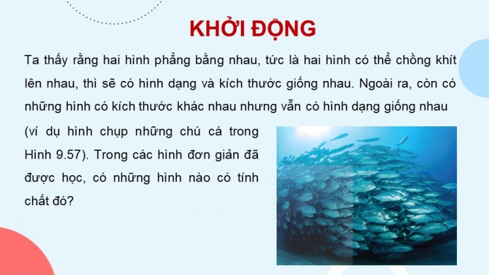 Giáo án điện tử Toán 8 kết nối Bài 37: Hình đồng dạng