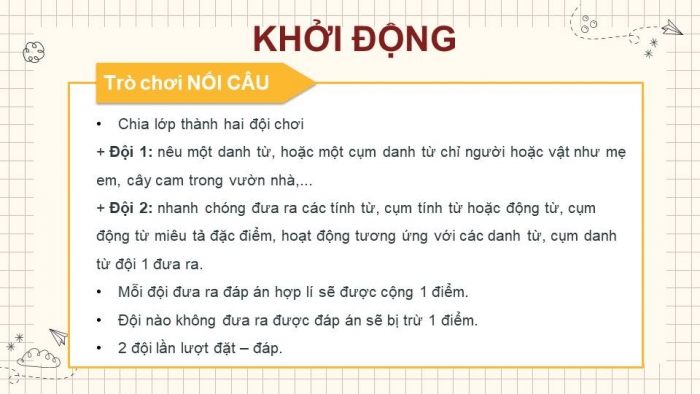 Giáo án điện tử Tiếng Việt 4 kết nối Bài 3 Luyện từ và câu: Hai thành phần chính của câu