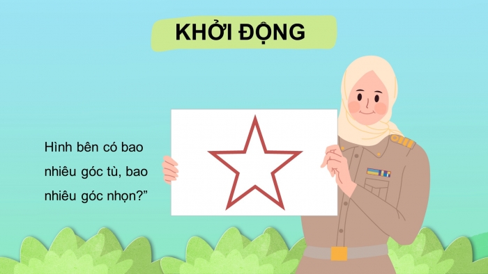 Giáo án điện tử Toán 4 kết nối Bài 35: Ôn tập hình học