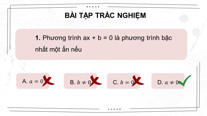 Giáo án điện tử Toán 8 chân trời Chương 6 Bài tập cuối chương 6