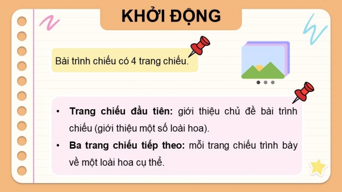 Giáo án điện tử Tin học 4 chân trời Bài 9: Bài trình chiếu của em