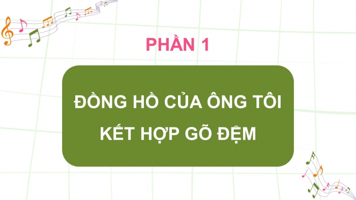 Giáo án điện tử Âm nhạc 4 chân trời CĐ6 Tiết 3: Đọc nhạc: Bài đọc nhạc số 3