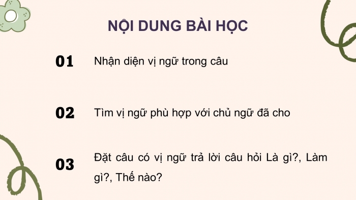 Giáo án điện tử Tiếng Việt 4 chân trời CĐ 5 Bài 7 Luyện từ và câu: Luyện tập về vị ngữ