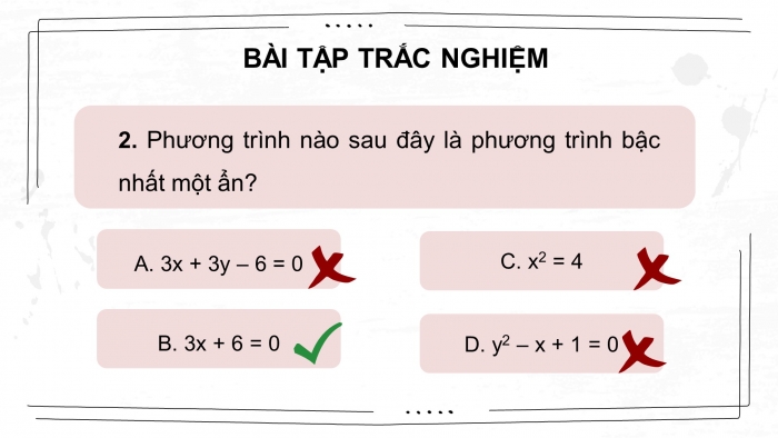 Giáo án điện tử Toán 8 chân trời Chương 6 Bài tập cuối chương 6