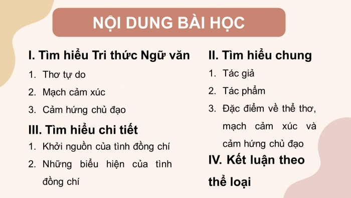 Giáo án điện tử Ngữ văn 8 kết nối Bài 7: Đồng chí