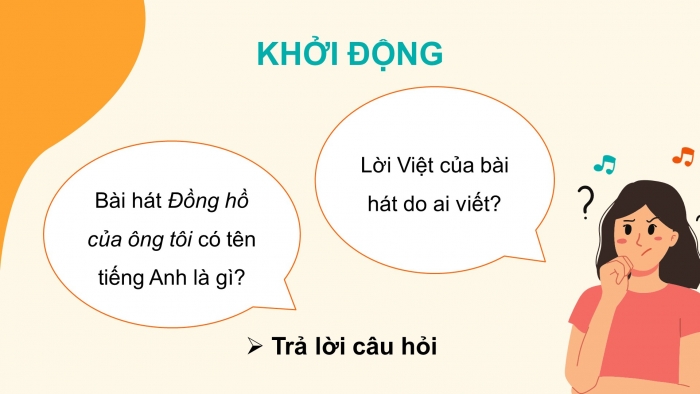 Giáo án điện tử Âm nhạc 4 chân trời CĐ6 Tiết 2: Nhạc cụ: Nhạc cụ tiết tấu và giai điệu